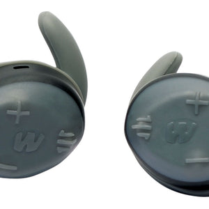 Walker's Silencer 2.0 Rechargeable Electronic Ear Plugs (NRR 24dB) Black Pair-Optics Force