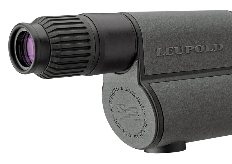 Leupold Spotting Scope 120371 Gold Ring Shadow Gray 12-40x 60mm Straight Body-Optics Force