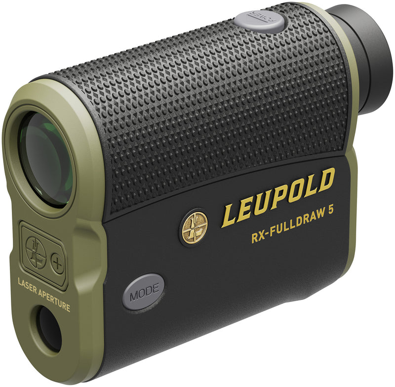 Leupold 182444 Rangefinder RX FullDraw 5 Black/Green 6x 22mm 1200 yds-Optics Force