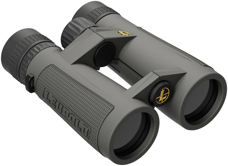 Leupold 174481 Binocular BX-5 Santiam HD 8x42mm Roof Prism Shadow Gray Armor Coated Aluminum Features Tripod Ready-Optics Force