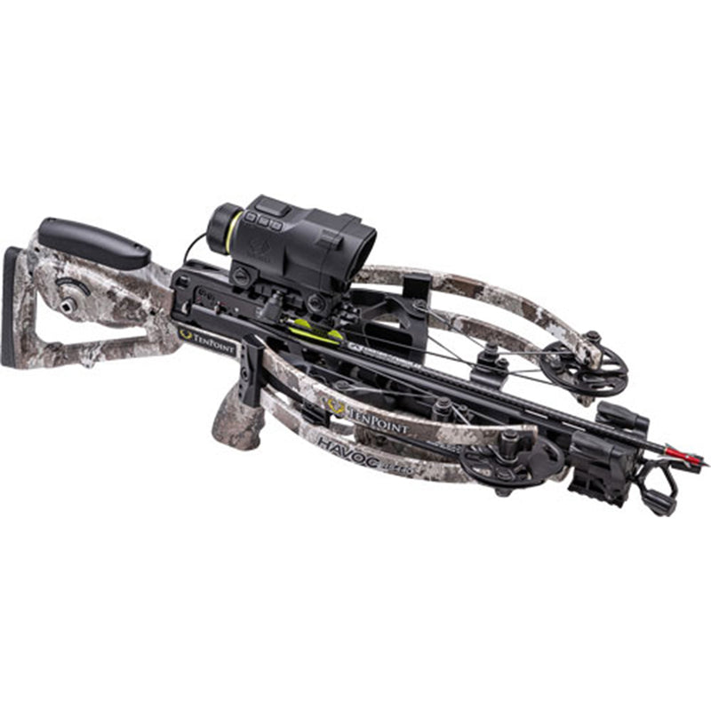 TenPoint Havoc RS440 Xero Crossbow - 440 FPS - Reverse-Draw Design Creates Fastest Compact Crossbow-Optics Force