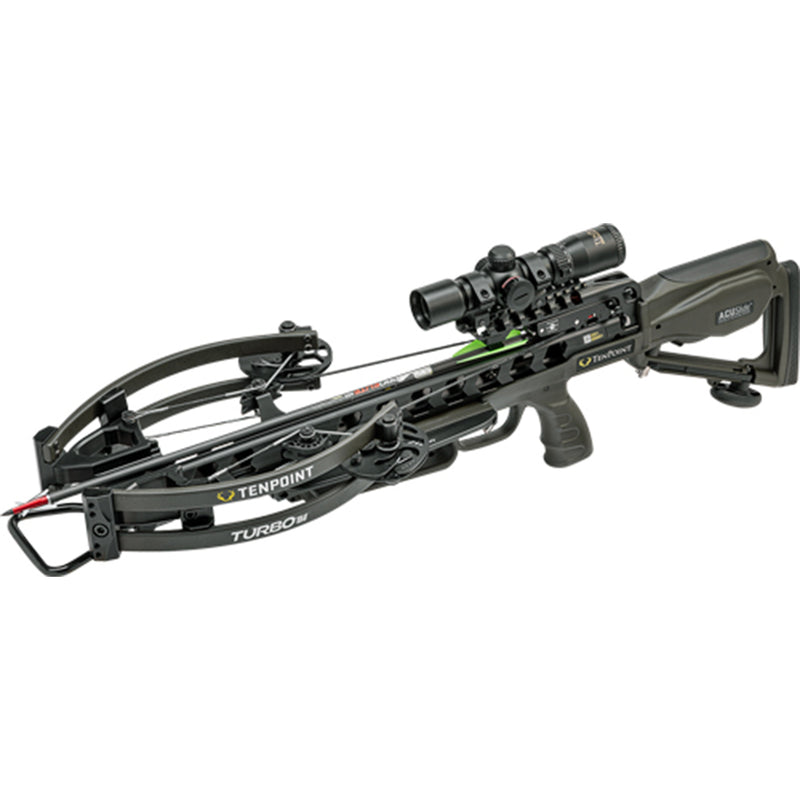 TenPoint Turbo S1 Crossbow with ACUslide - 390 FPS-Optics Force