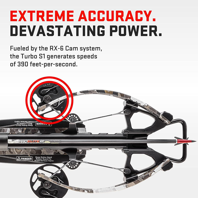 TenPoint Turbo S1 Crossbow - 390 FPS-Optics Force