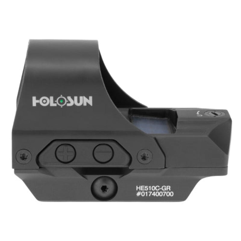 Holosun HS510C 2 MOA Dot & 65 MOA Circle Red Dot w/ Protective Cover-Optics Force