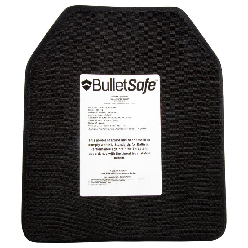 Bullet Safe Ballistic Level IV Plate-Optics Force