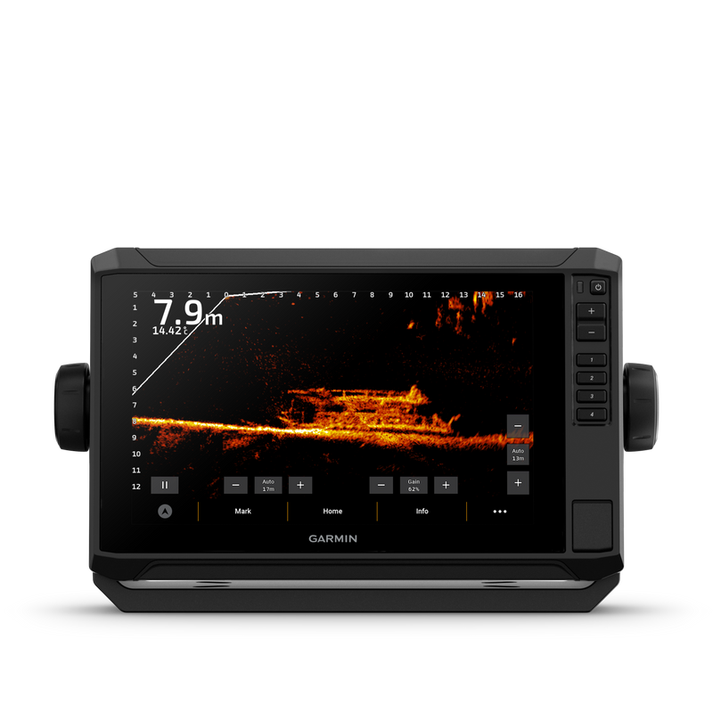 Garmin ECHOMAP™ UHD2 93sv with GT56UHD-TM Transducer and Garmin Navionics+ U.S. Inland Mapping - Fishfinder Chartplotter-Optics Force