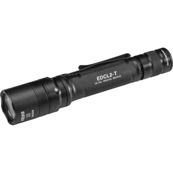 Surefire EDCL2-T Dual-Output LED Everyday Carry Flashlight-Optics Force