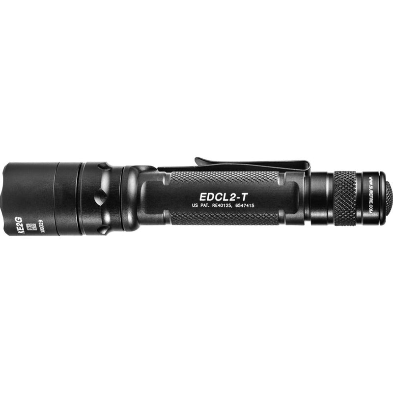 Surefire EDCL2-T Dual-Output LED Everyday Carry Flashlight-Optics Force