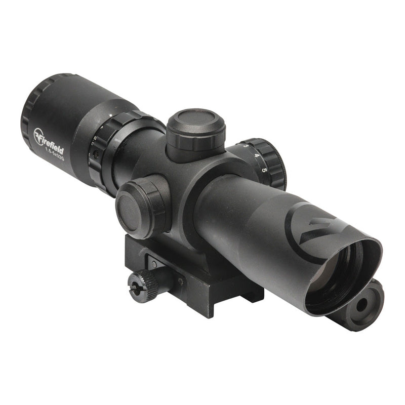 Firefield Barrage 1.5-5x32 Riflescope with Green Laser-Optics Force