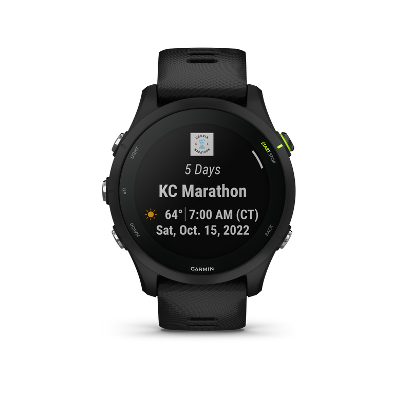 Garmin Forerunner® 255 Music, Black - Running-Optics Force