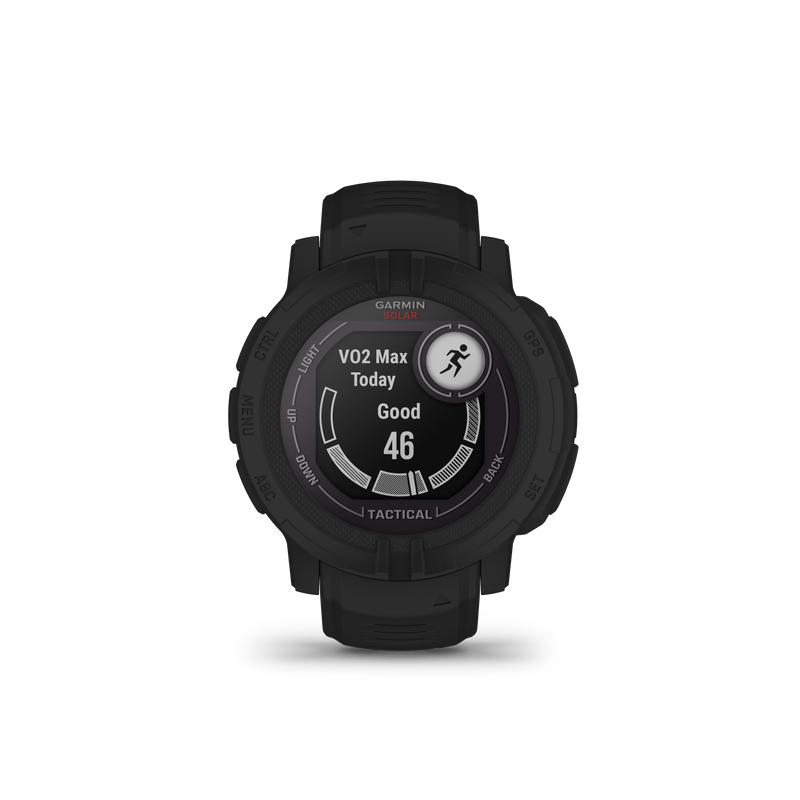 Garmin Instinct 2 Solar, Tactical Edition - Black Outdoor Watch Tactical-Optics Force