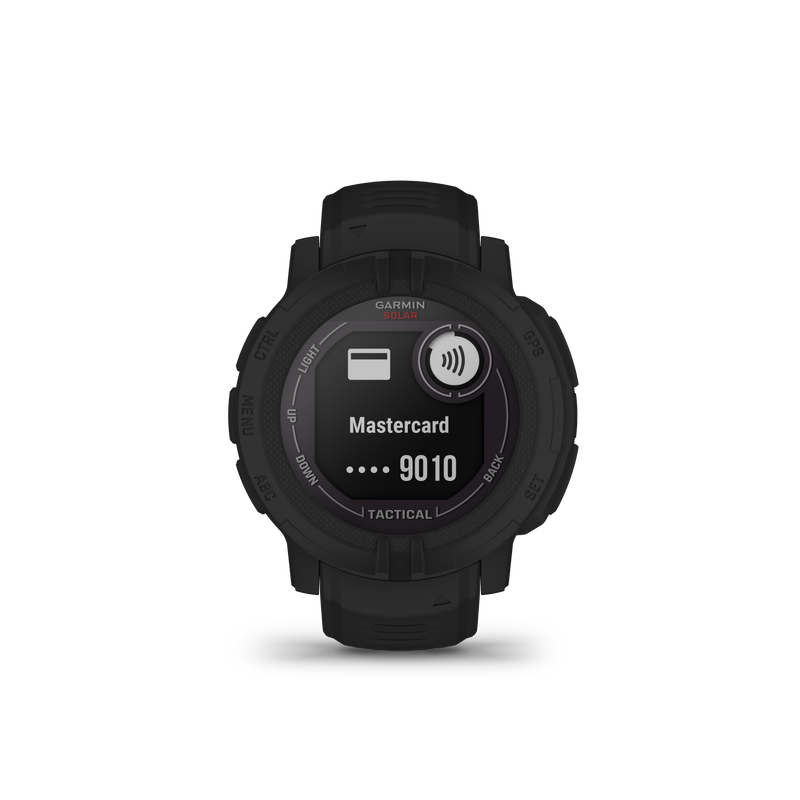 Garmin Instinct 2 Solar, Tactical Edition - Black Outdoor Watch Tactical-Optics Force