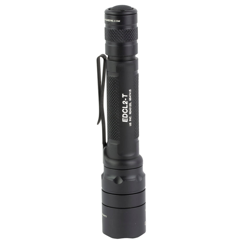 Surefire Everyday Carry Light 2 Black 5-1200 Lumens Tactical EDC Flashlight-Optics Force