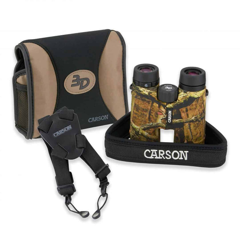 Carson 3D Serie High Definition Waterproof Binocular, ED Glass-Optics Force