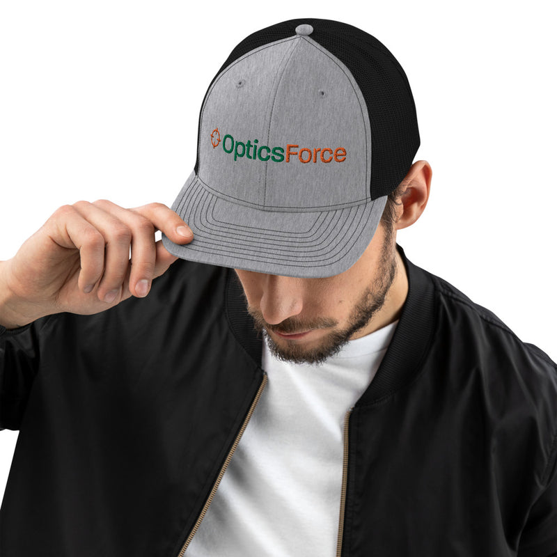 Optics Force Trucker Cap-Optics Force